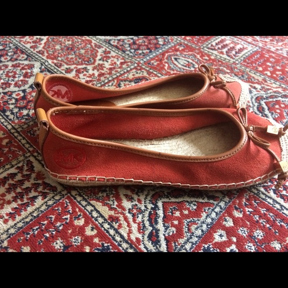 NWOT • Michael Kors Burnt Orange Espadrilles - Picture 2 of 4